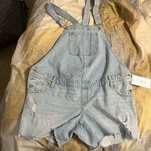 COPY - Isabel brand maternity overalls. NWT. Size 8.